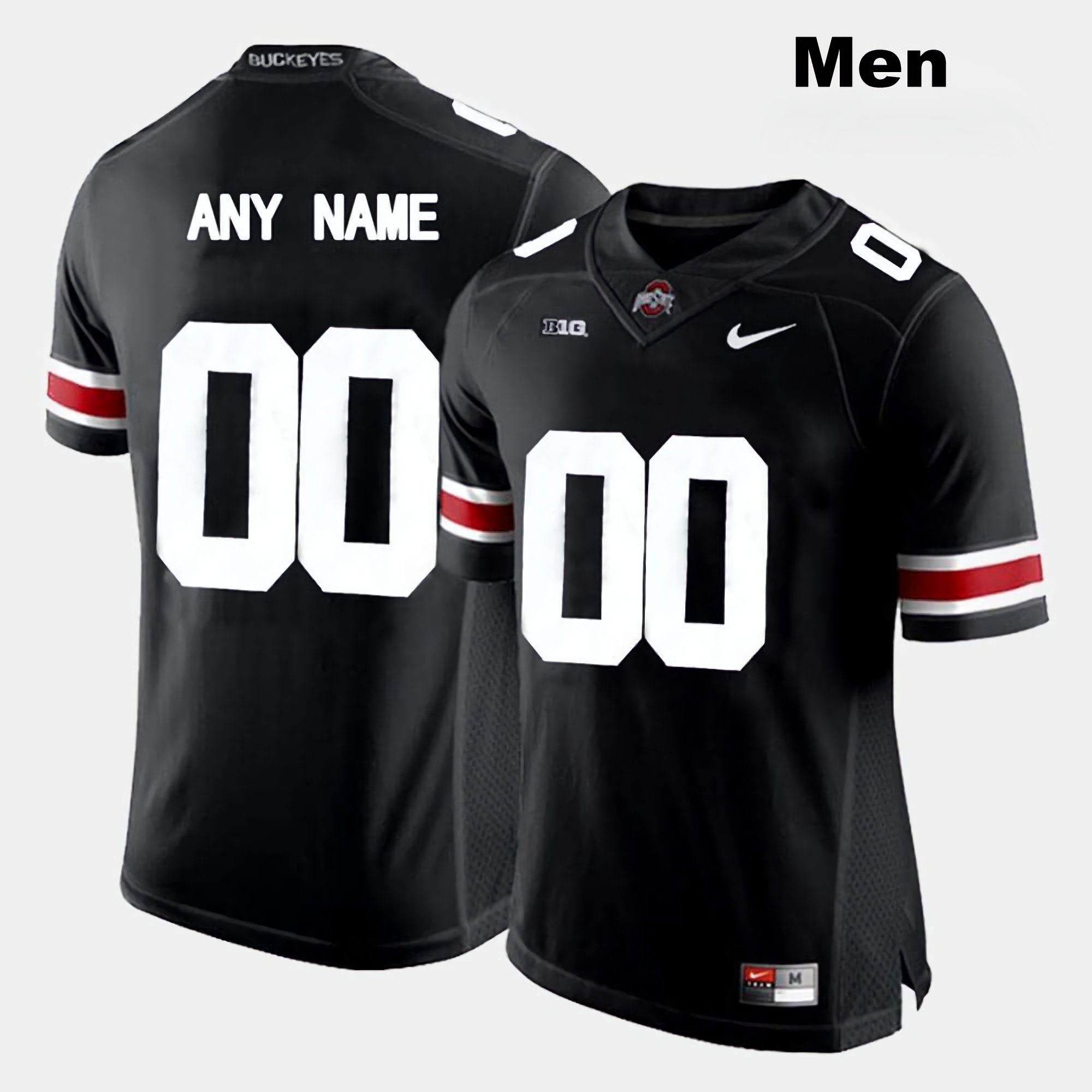 Ohio State Buckeyes Custom Youth #00 Black Limited Stitched College Football Jersey